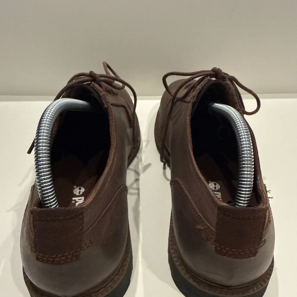 NWOT Timberland Men’s Brown Leather‎ Oxfords Size 10.5 Defender Repellent System